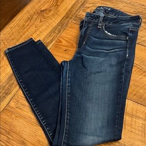 American Eagle Outfitters Dark Indigo Skinny Jeans